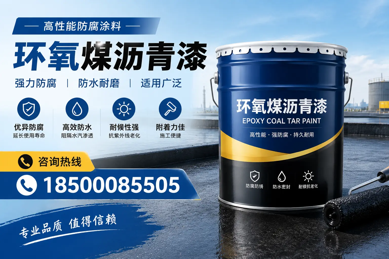 环氧煤沥青漆的主要成分与功能，马鞍山用户深度了解